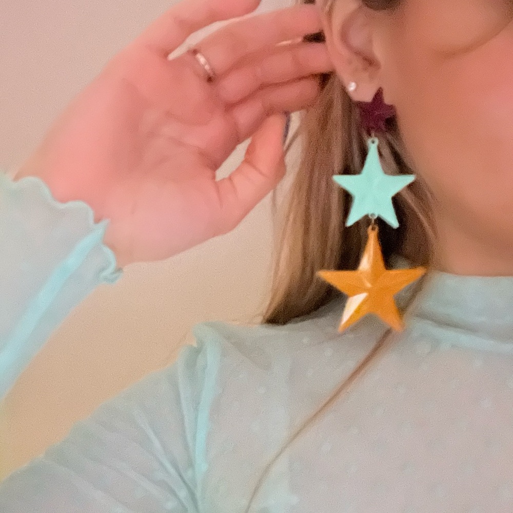 TOVA Star drop Earrings